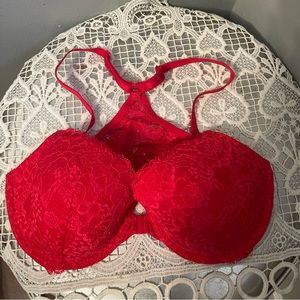Victoria Secret Red Lace Bra